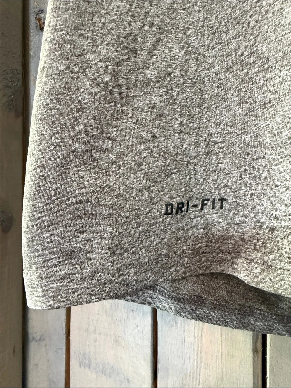 Nike Gray Short Sleeve Dri-FIT Tee